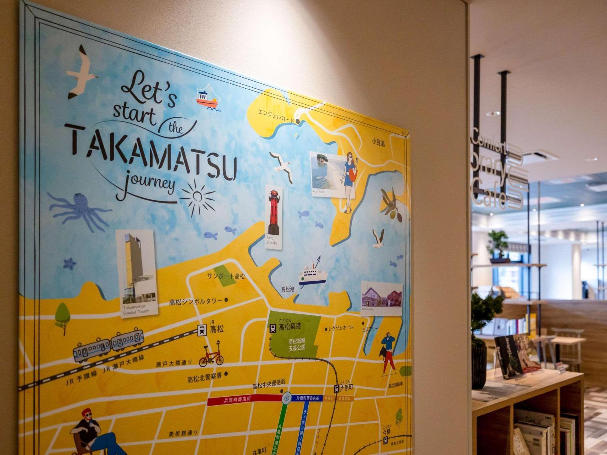 Comfort Hotel Takamatsu Ngoại thất bức ảnh